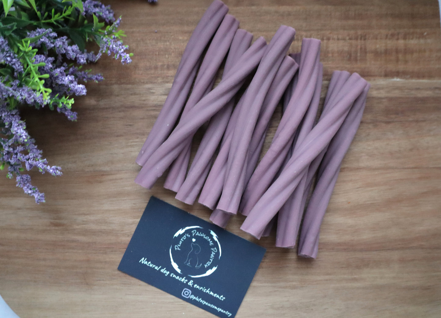 Blueberry clover dental chew🫐