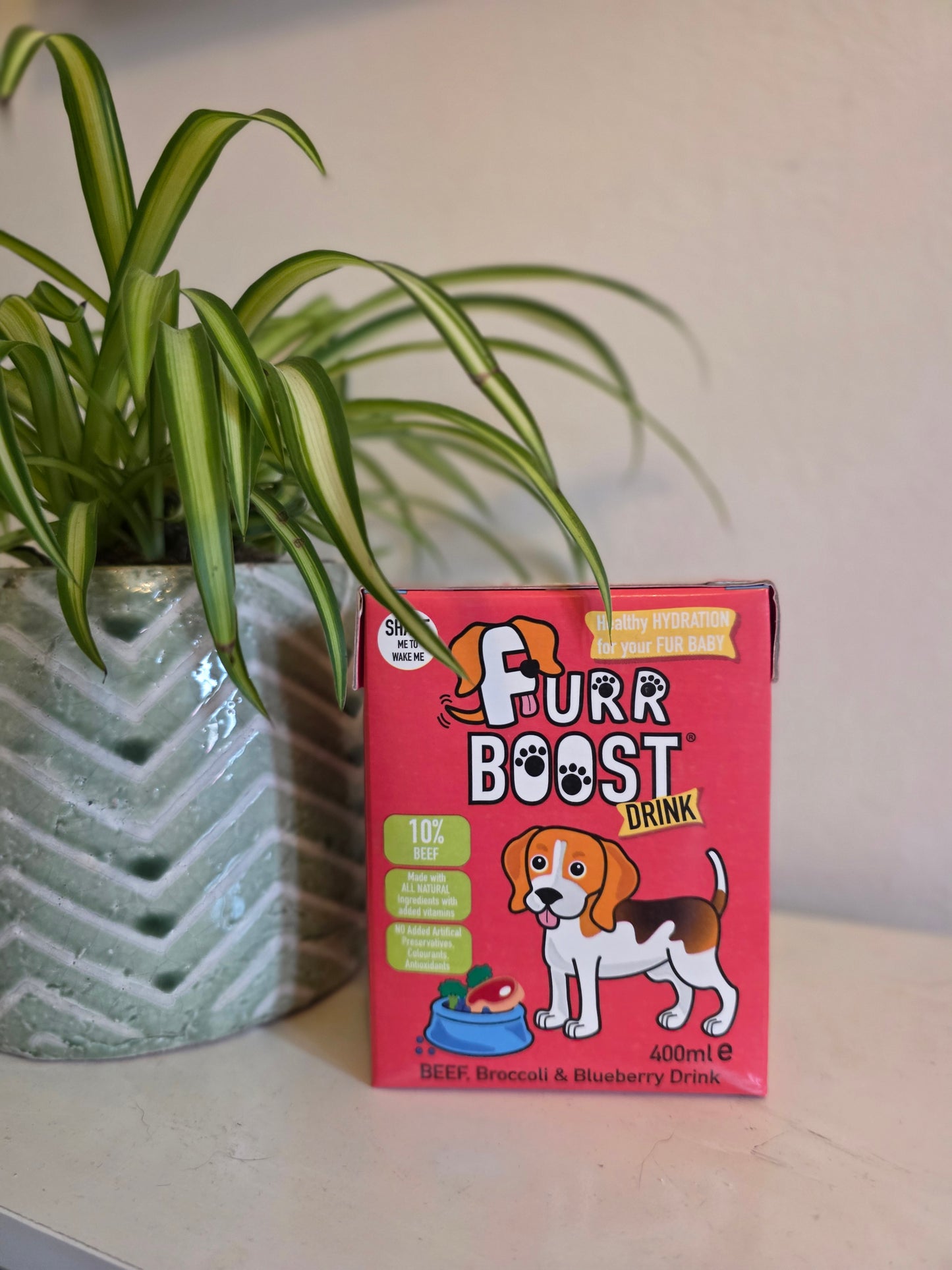 Furrboost - Beef broccoli & blueberry 400ml