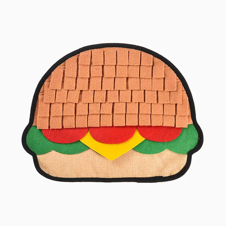 Hugsmart Pet - | Hamburger - Snuffle Toy