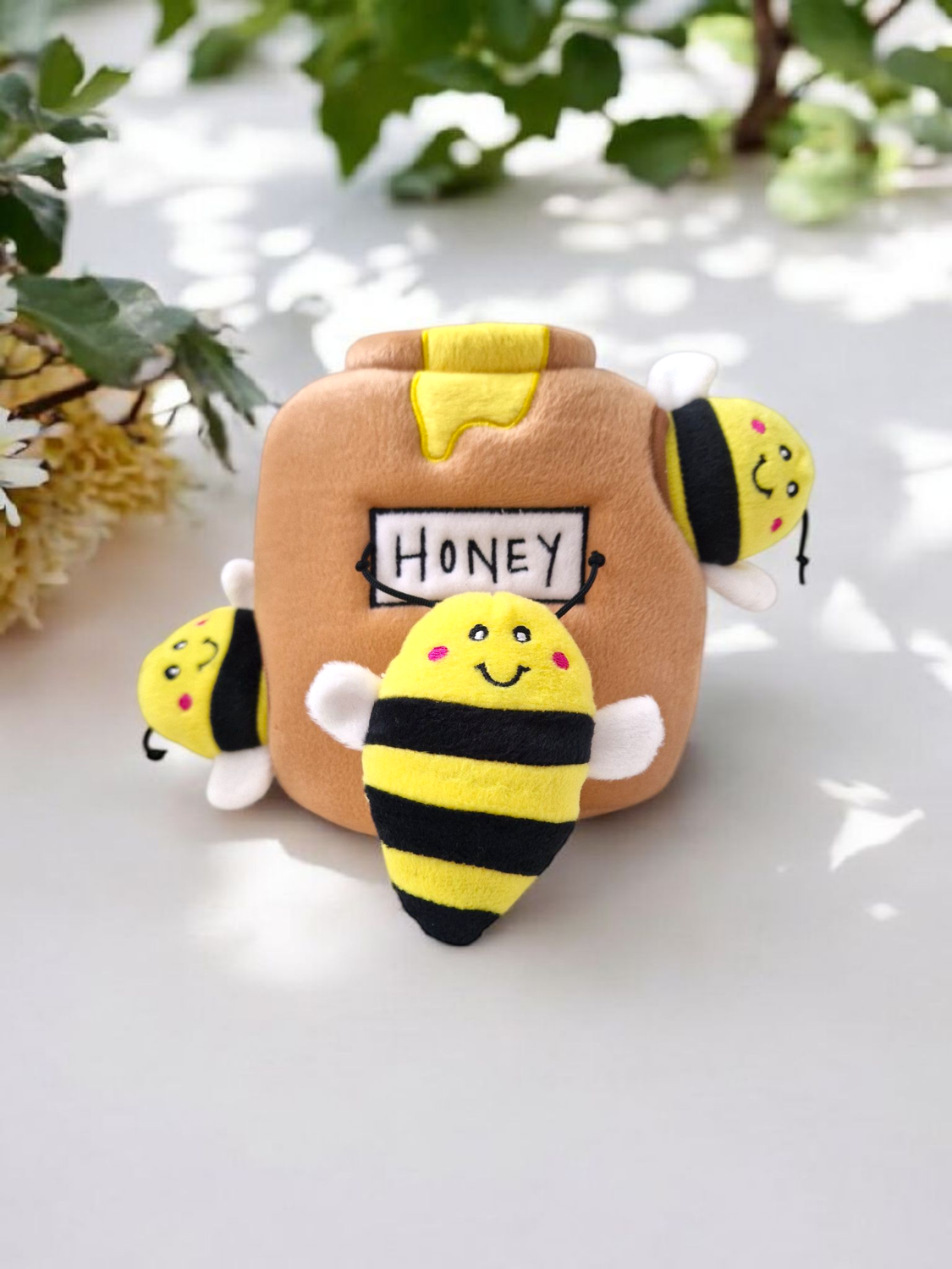 Zippy Burrow - Honey Pot - Dog Toy