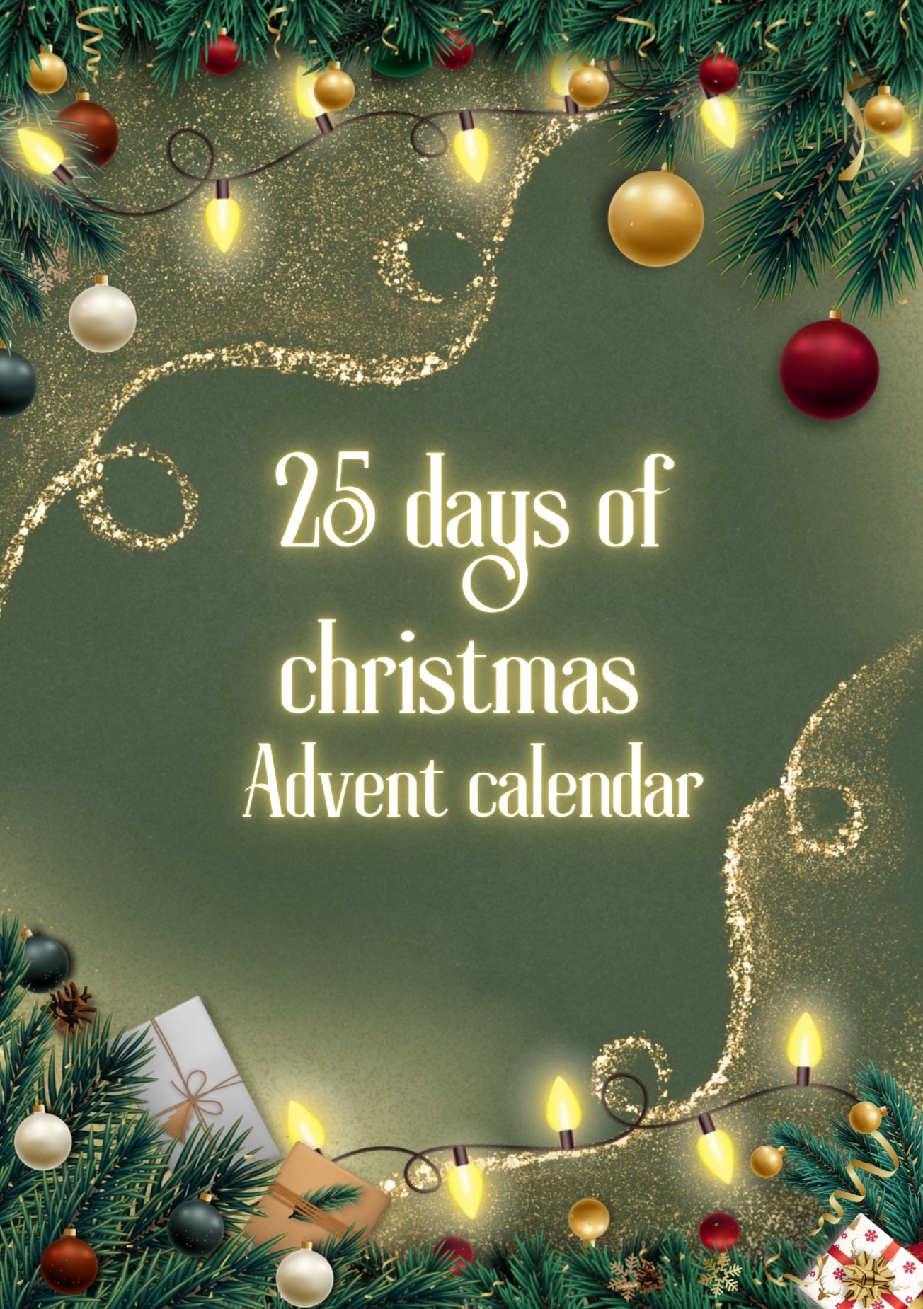PRE SALE 25 DAYS OF CHRISTMAS ADVENT CALENDAR ! LIMITED STOCK!
