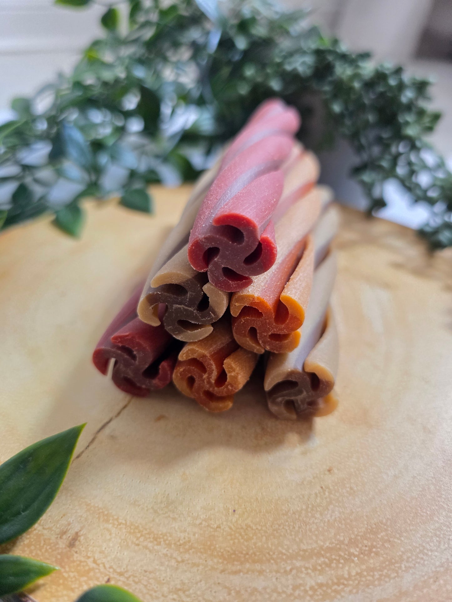 Veggie twirl chews