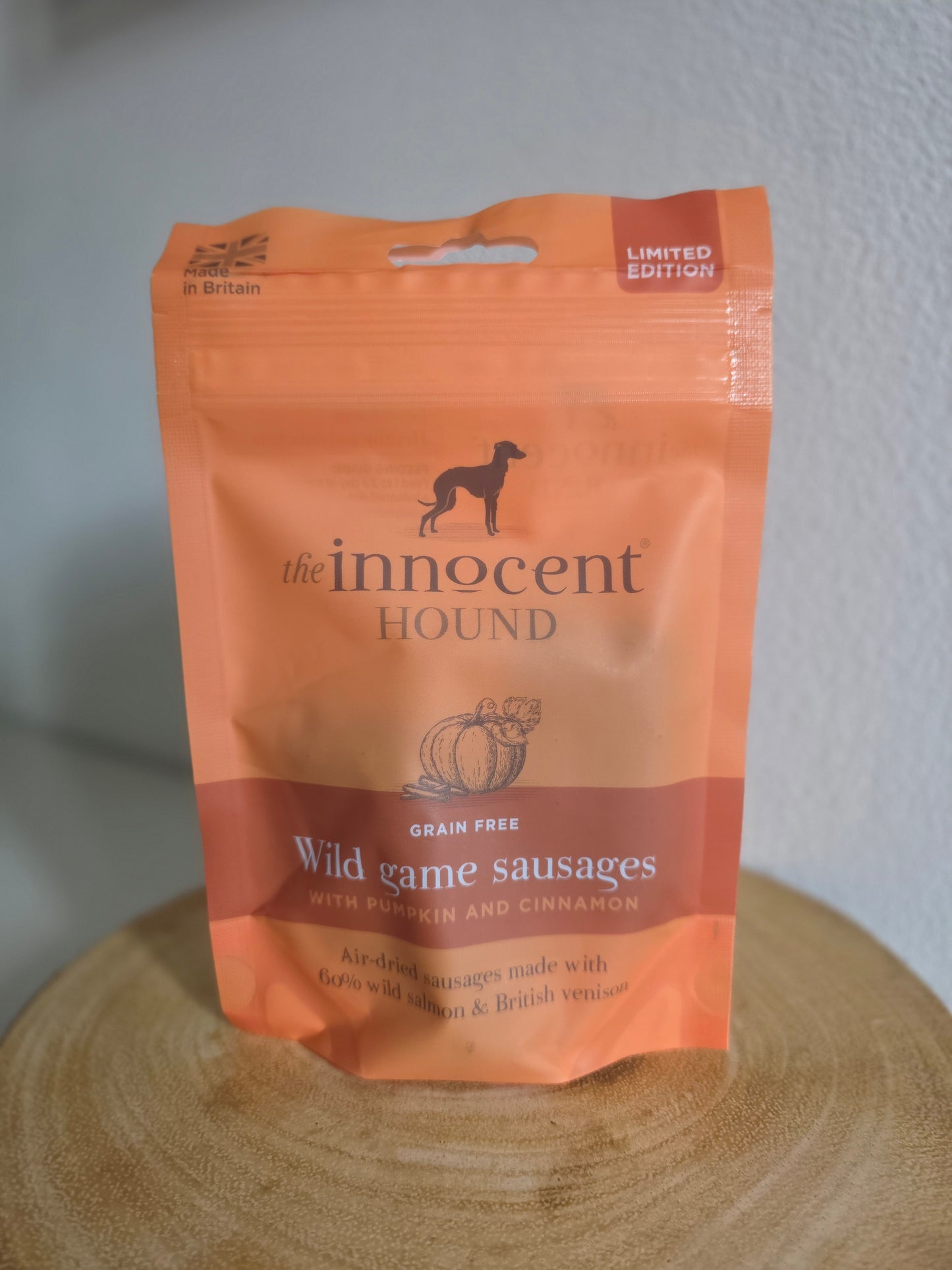 Wild Game Sausages with Pumpkin and Cinnamon