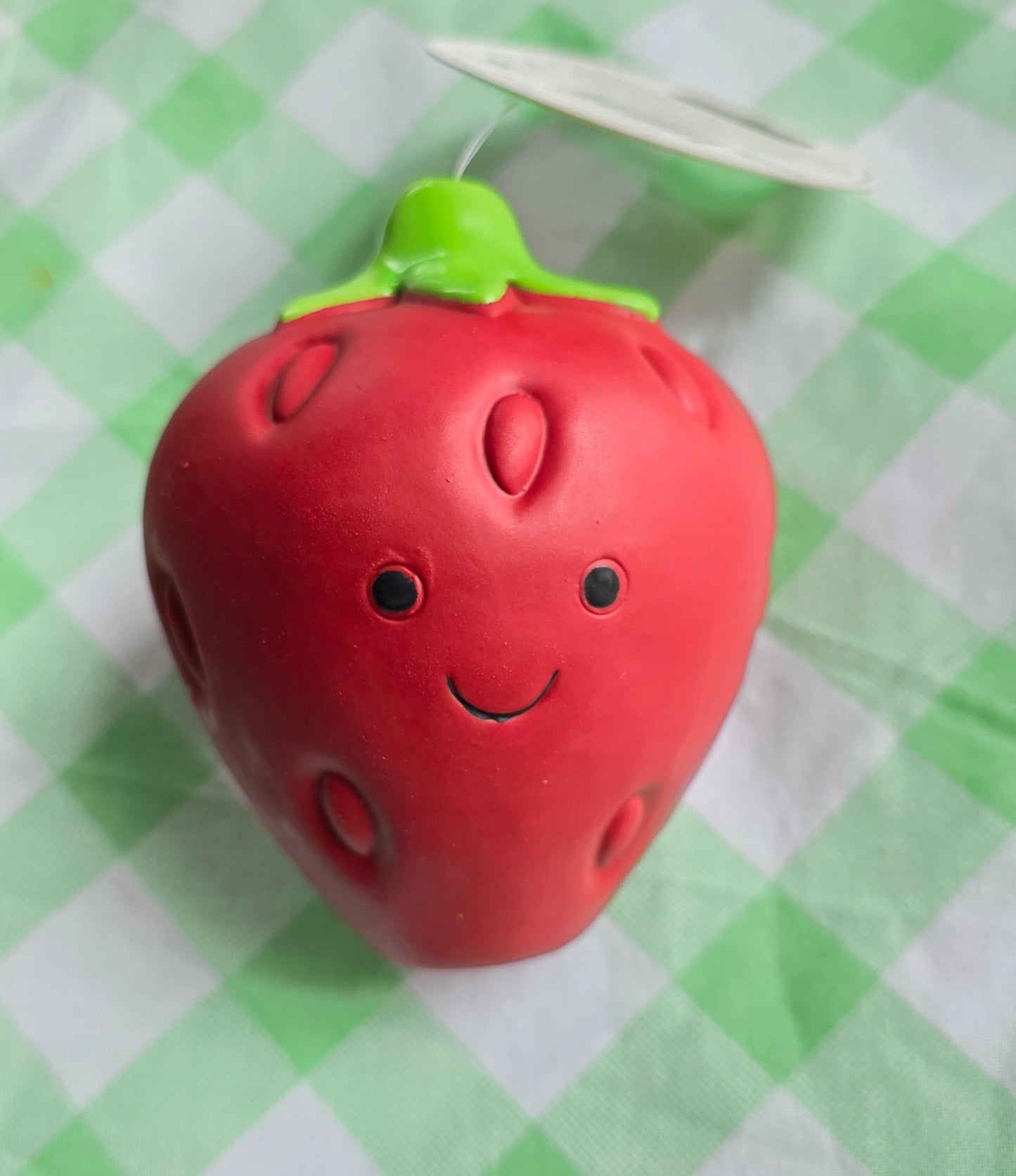 Petface Strawberry latex toy