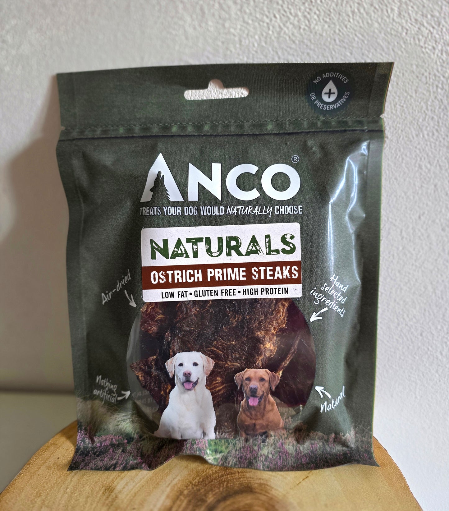 Anco Naturals Ostrich Prime Steaks 80g