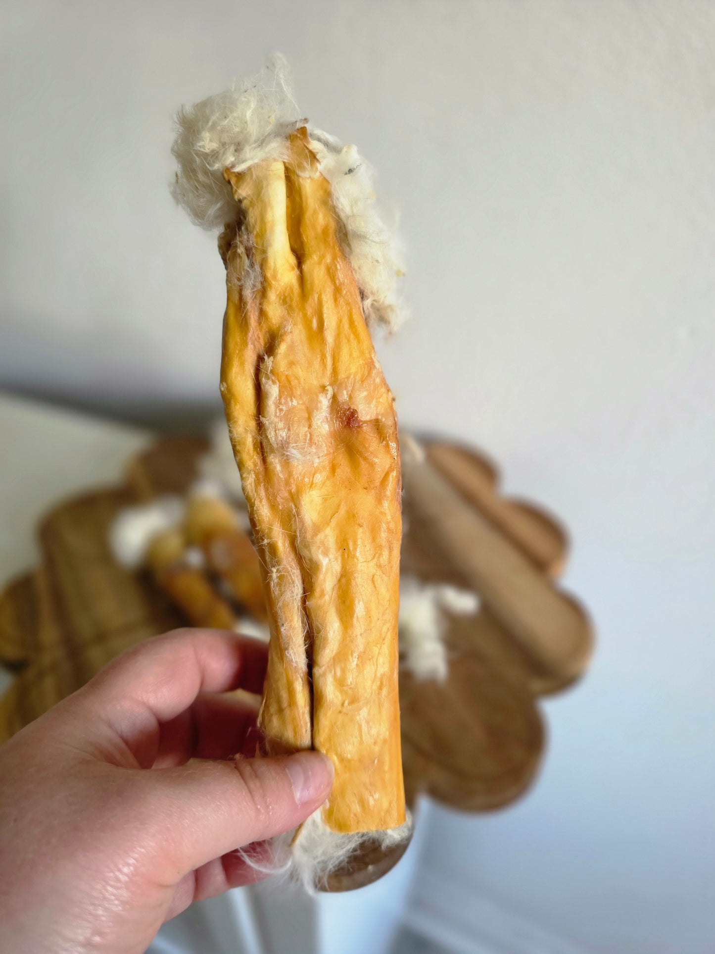 Hairy rabbit skin roll