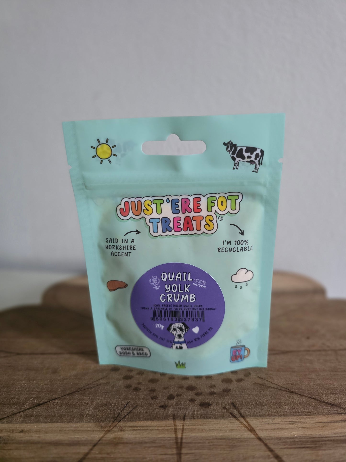 Quail Yolk Crumb 20g