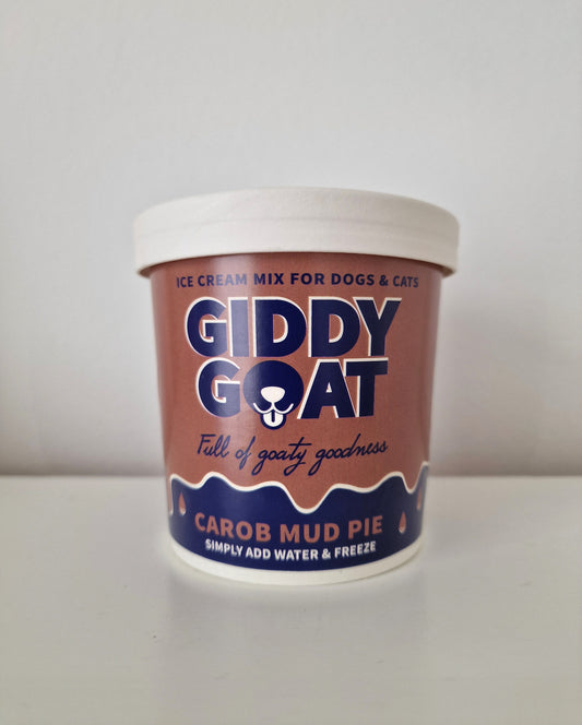 Doggy ice cream - Carob mud pie 🥧🍫