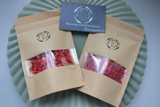 Freeze dried raspberry sprinkles (15g)