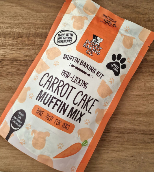 CARROT CAKE DOGGY POUCH MUFFIN MIX