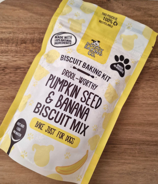 PUMPKIN SEED & BANANA BISCUIT DOGGY POUCH