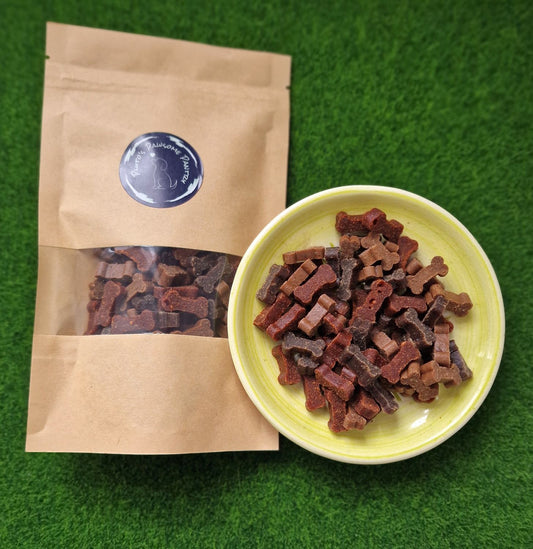 Soft Training treat mix bag - Salmon, Lamb , Chicken 80g
