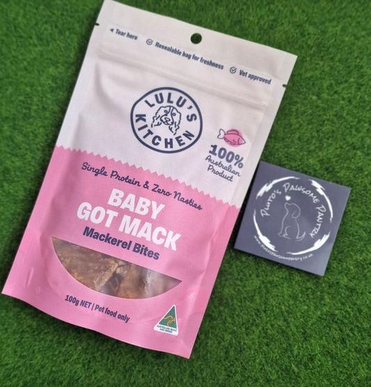 Baby Got Mack - Mackerel Bites 100g🌊