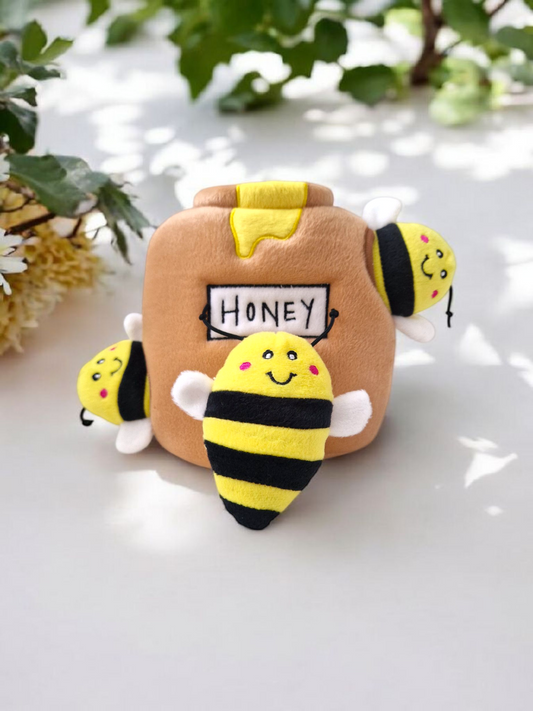 Zippy Burrow - Honey Pot - Dog Toy