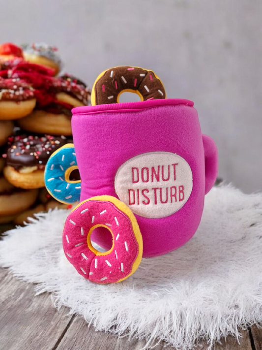Zippy Burrow - Coffee and Donutz - Dog Toy
