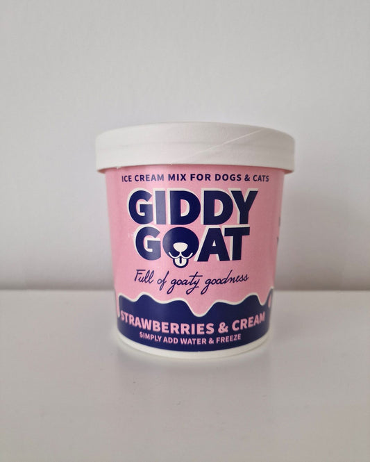 Doggy ice cream - Strawberry & cream