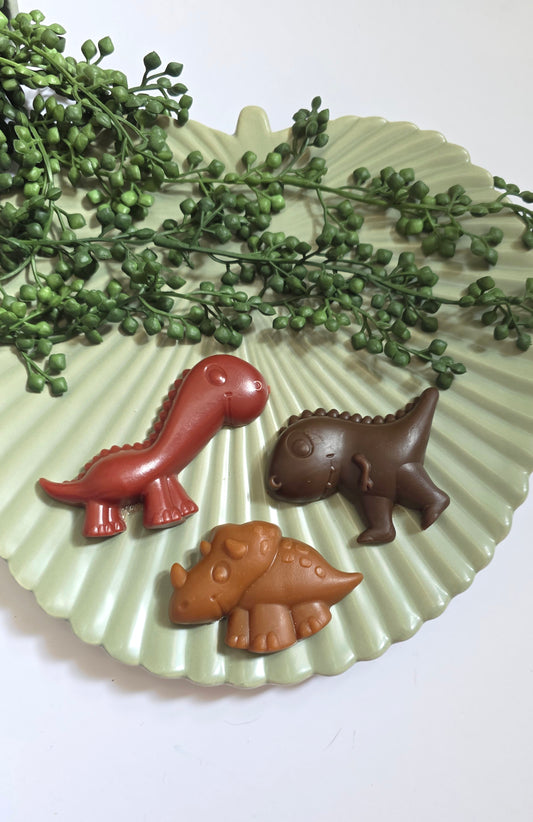 Vegan Dino Chews -  Strawberry , Pumpkin , Carob (large)