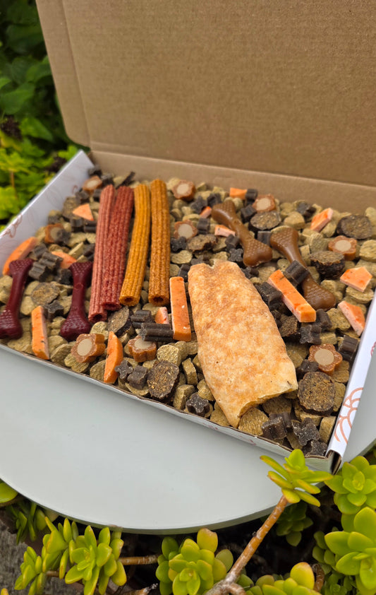 Autumn letterbox treat box