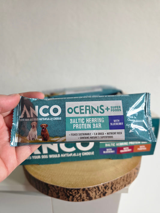 Anco Oceans+ Protein Bar with Blueberry 25g