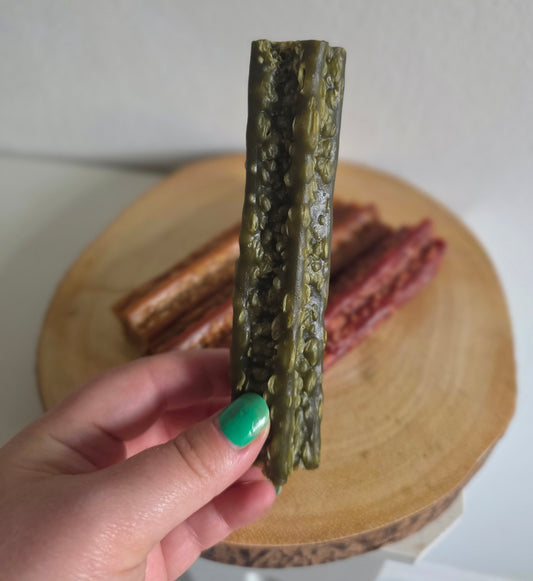 Chicken & Veggie Puffed Star Sticks