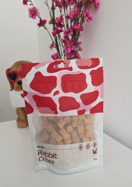 Rabbit Cubes (Freeze Dried)