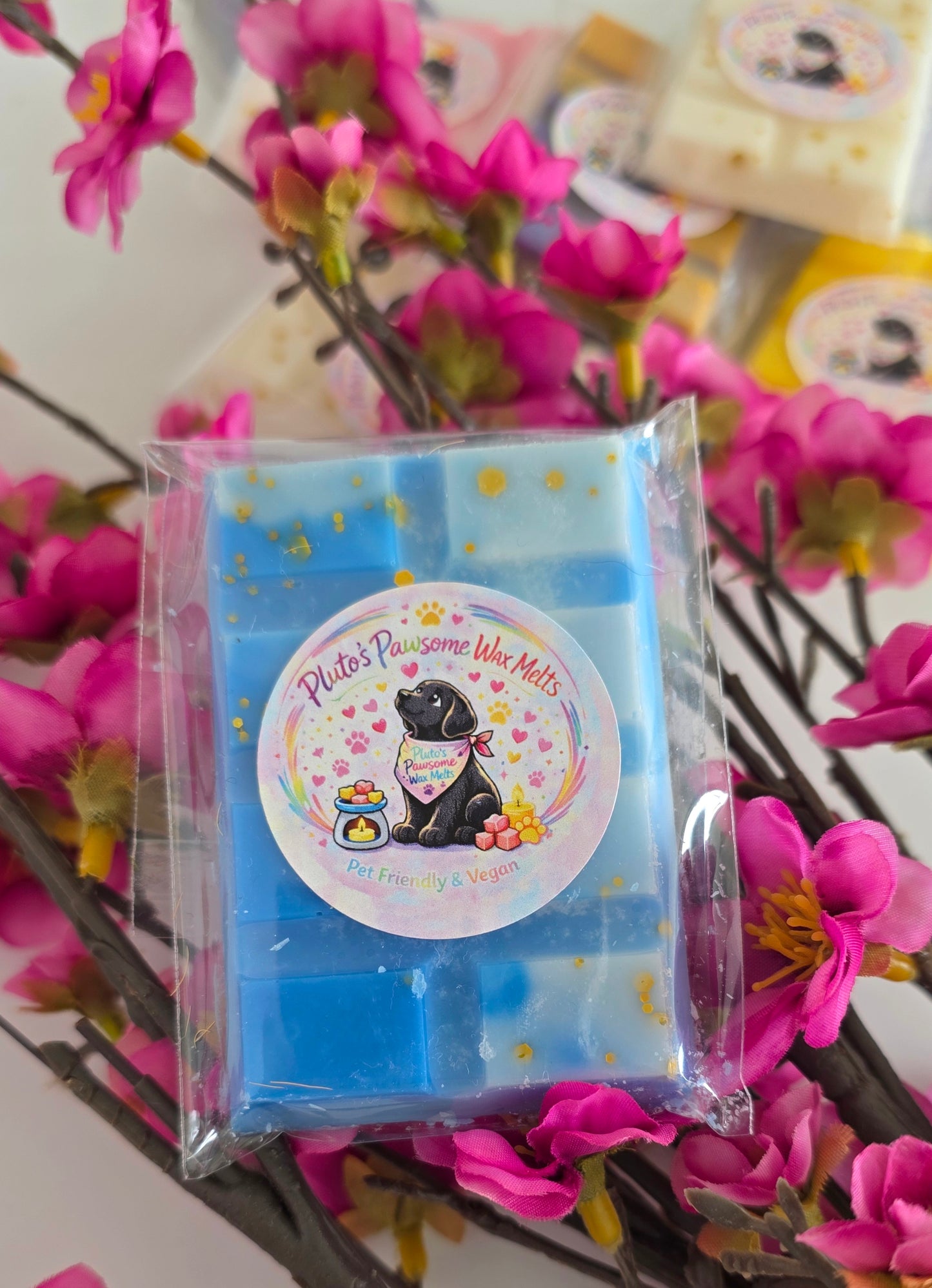 Pet friendly & Vegan Mini Wax Melts Snap Bars 25g each