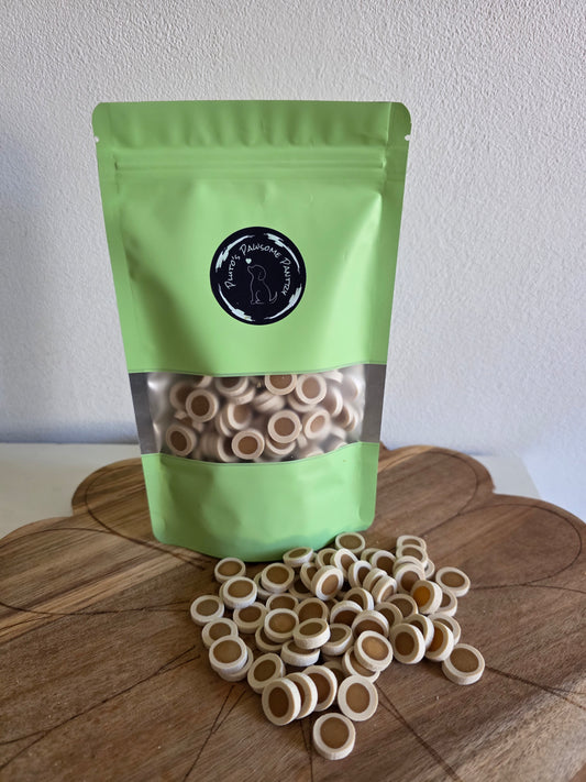 Peanut butter coins 100g