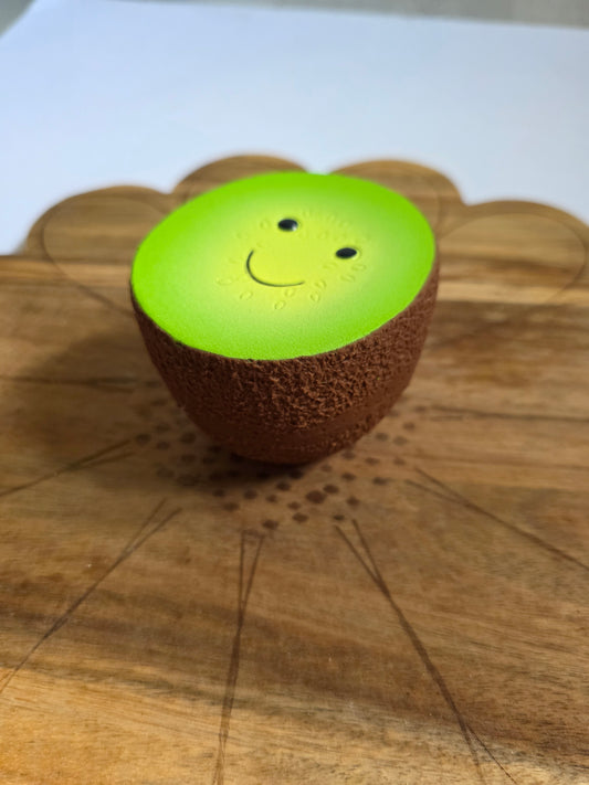 Kiwi latex toy
