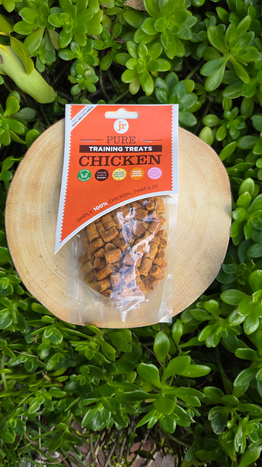 JR Pure Chicken Training Treats 85g