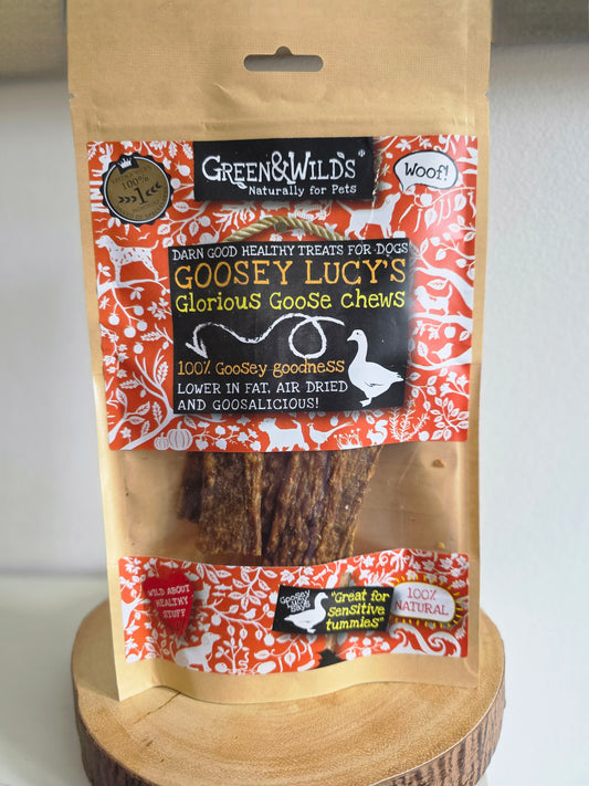 Goosey Lucy's Goose Chews, 100g