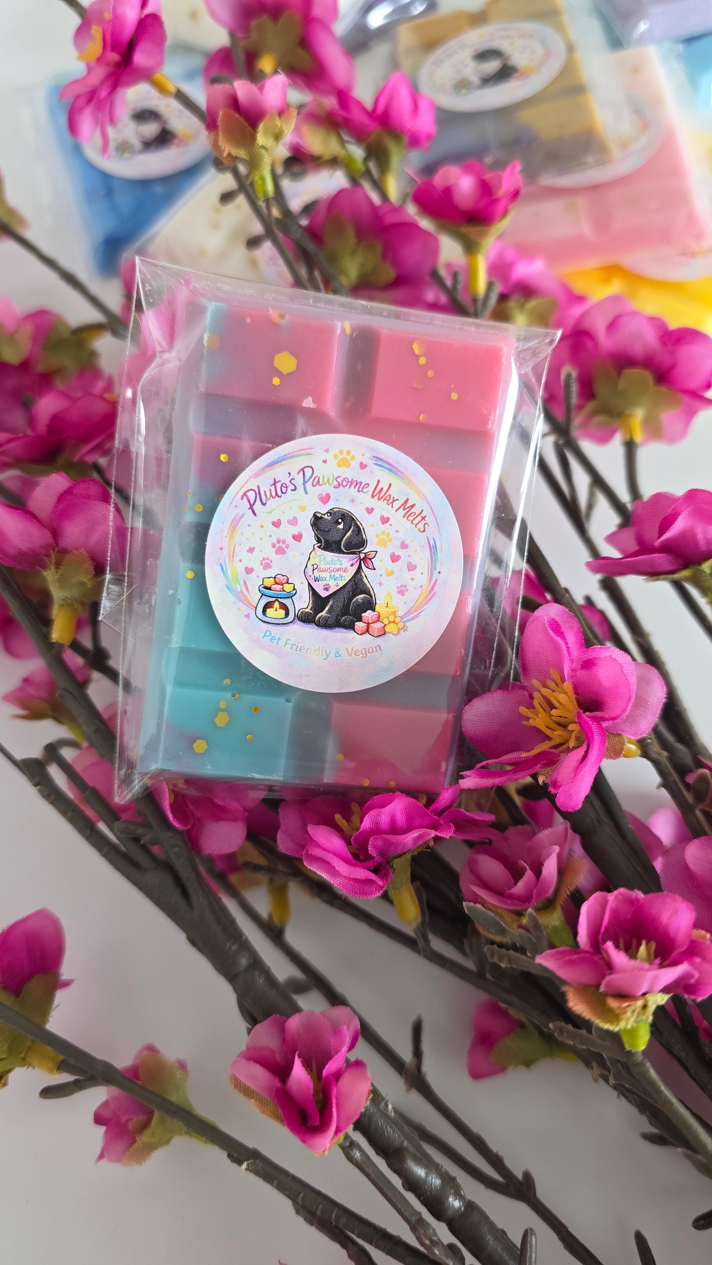 Pet friendly & Vegan Mini Wax Melts Snap Bars 25g each