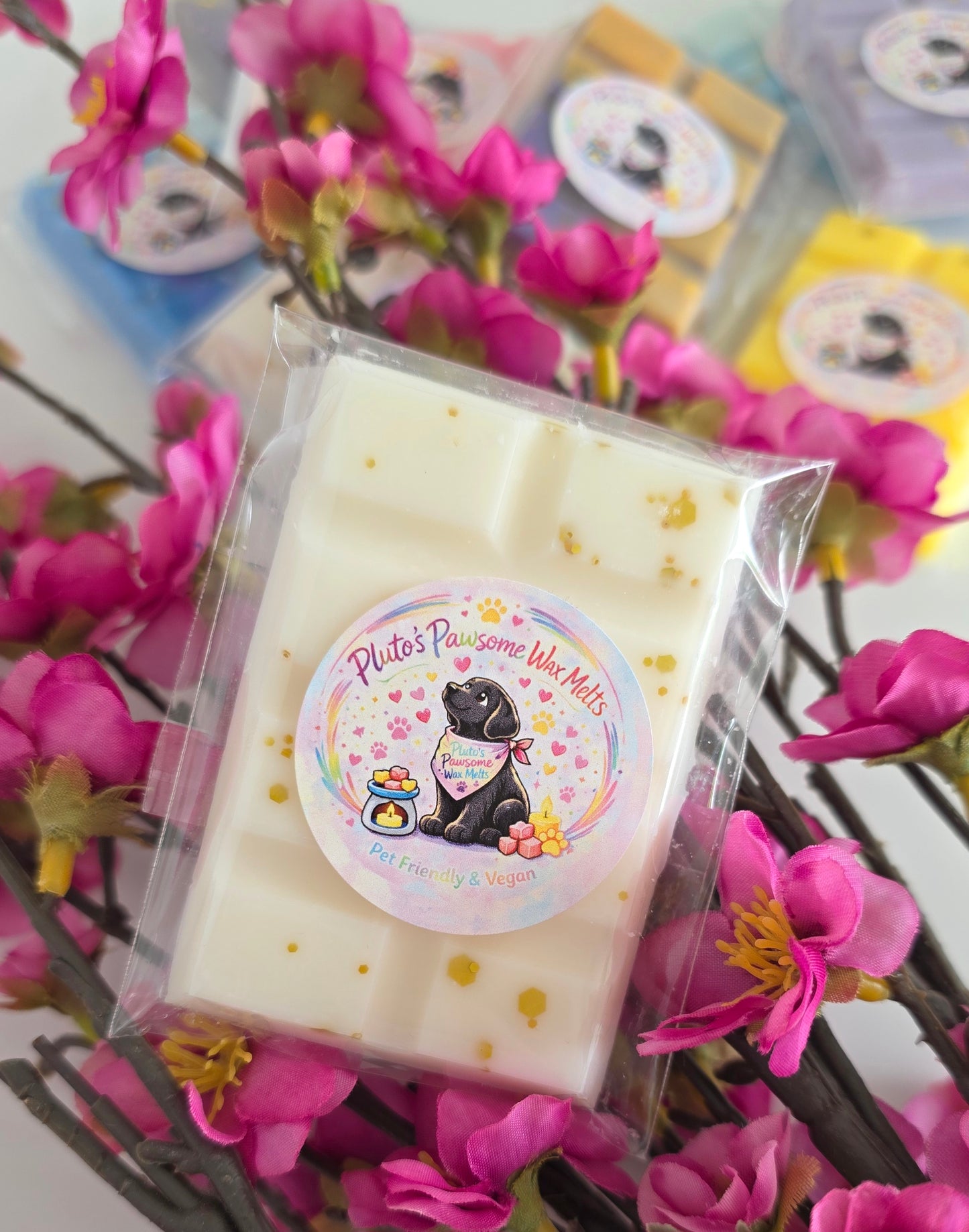 Pet friendly & Vegan Mini Wax Melts Snap Bars 25g each