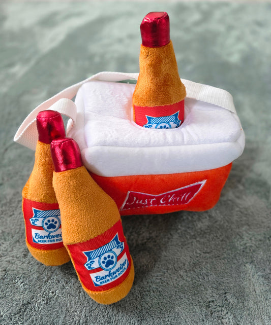 Hugsmart Pet - Food Party | Beer Cooler - Interactive Toy